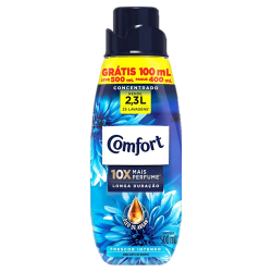 AMACIANTE DE ROUPA CONCENTRADO FRESCOR INTENSO COMFORT FRASCO LEVE 500ML PAGUE 400ML
