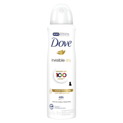 ANTITRANSPIRANTE AEROSSOL INVISIBLE DRY VIOLETA E FRÉSIA BRANCA DOVE 150ML SPRAY