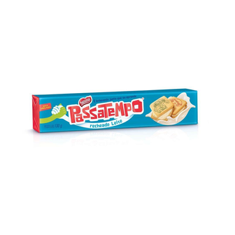 BISCOITO RECHEIO LEITE PASSATEMPO PACOTE 130G