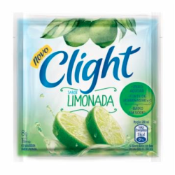 REFRESCO EM PÓ LIMONADA ZERO AÇÚCAR CLIGHT PACOTE 8G