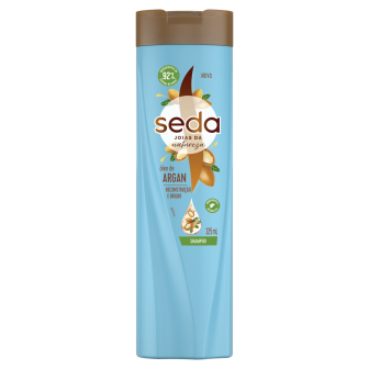SHAMPOO SEDA JOIAS DA NATUREZA ÓLEO DE ARGAN FRASCO 325ML