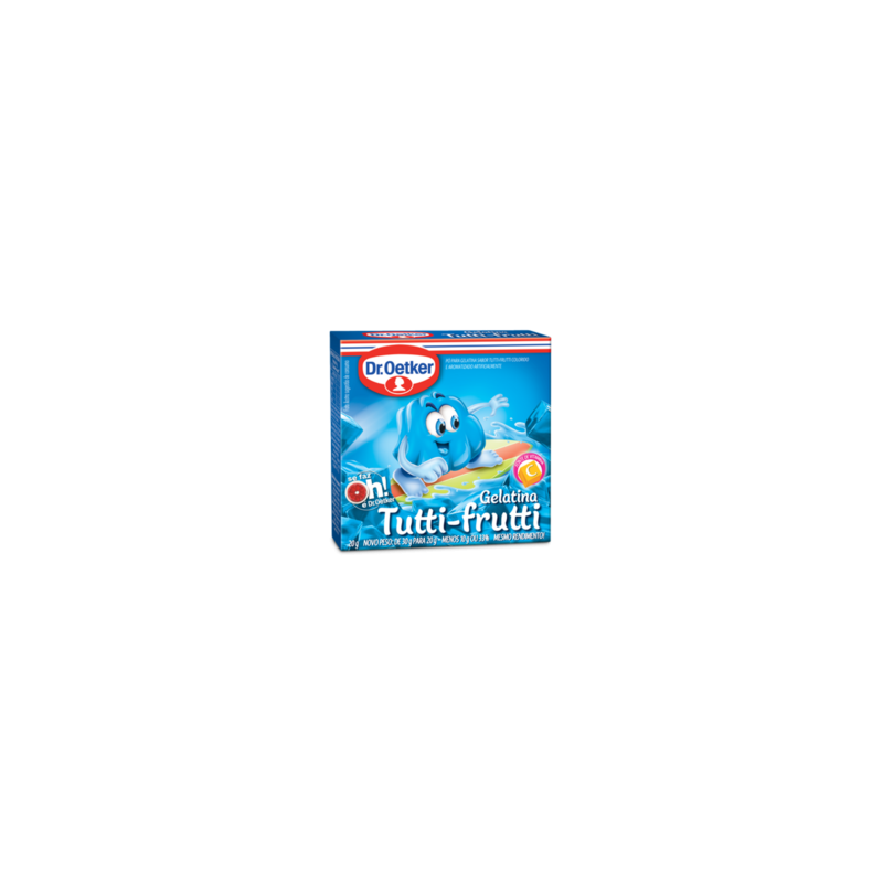 GELATINA DR.OETKER TUTTI FRUTTI 20G