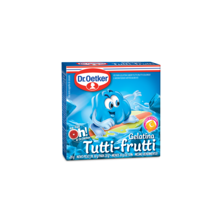 GELATINA DR.OETKER TUTTI FRUTTI 20G