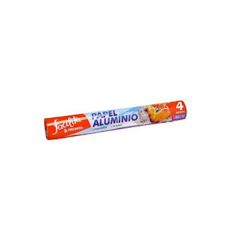 PAPEL ALUMINIO FACILITA & PRONTO 45CM X 4MTS