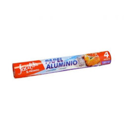 PAPEL ALUMINIO FACILITA & PRONTO 45CM X 4MTS