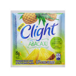 REFRESCO EM PÓ ABACAXI ZERO AÇÚCAR CLIGHT PACOTE 8G