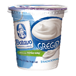 IOGURTE GREGO TRADICIONAL BATAVO POTE 450G