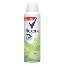 ANTITRANSPIRANTE AEROSSOL ERVA-DOCE REXONA 150ML SPRAY
