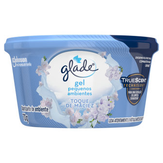 ODORIZADOR DE AMBIENTE GEL TOQUE DE MACIEZ GLADE POTE 70G