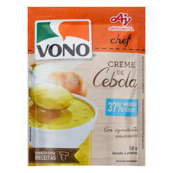 CREME CEBOLA MENOS SÓDIO VONO CHEF PACOTE 58G