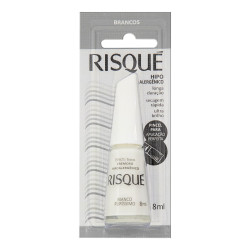ESMALTE CREMOSO BIANCO PURÍSSIMO RISQUÉ BRANCOS BLISTER 8ML