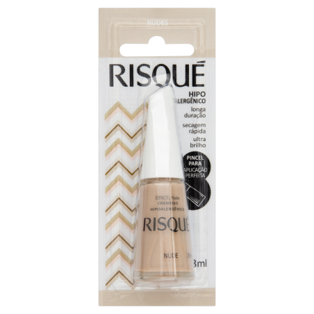 ESMALTE CREMOSO NUDE RISQUÉ NUDES BLISTER 8ML
