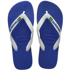 CHINELO AZUL NAVAL BRASIL HAVAIANAS N° 41/42