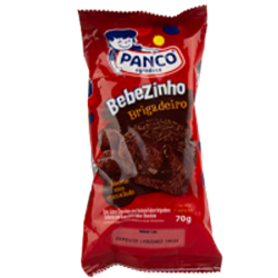 BOLINHO BRIGADEIRO PANCO BEBEZINHO PACOTE 70G