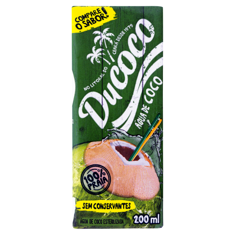 ÁGUA DE COCO DUCOCO CAIXA 200ML