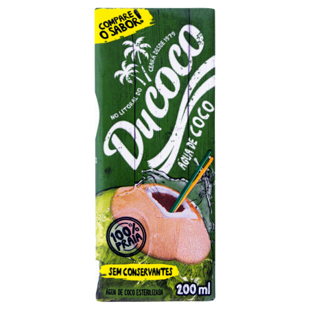ÁGUA DE COCO DUCOCO CAIXA 200ML