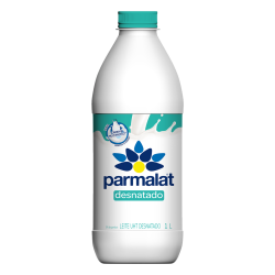 LEITE UHT DESNATADO PARMALAT GARRAFA 1L