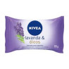 SABONETE BARRA HIDRATANTE LAVANDA & ÓLEOS NIVEA FLOW PACK 85G