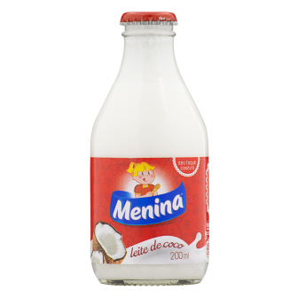 LEITE DE COCO MENINA VIDRO 200ML