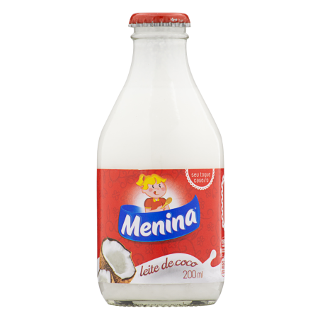 LEITE DE COCO MENINA VIDRO 200ML
