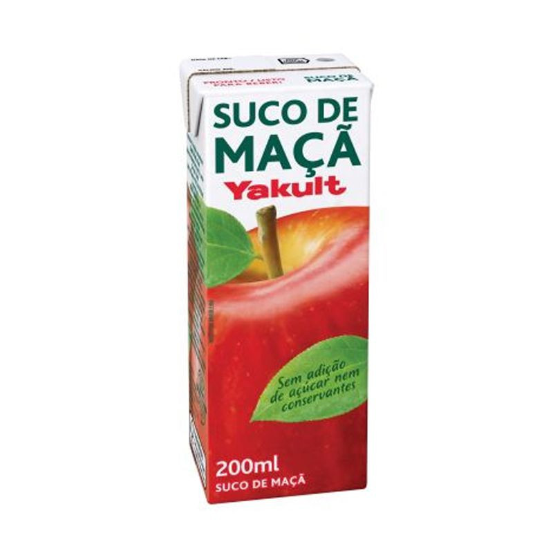 SUCO MAÇÃ YAKULT CAIXA 200ML