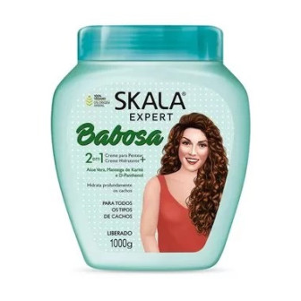 CREME DE TRATAMENTO E PENTEAR SKALA EXPERT BABOSA POTE 1000G