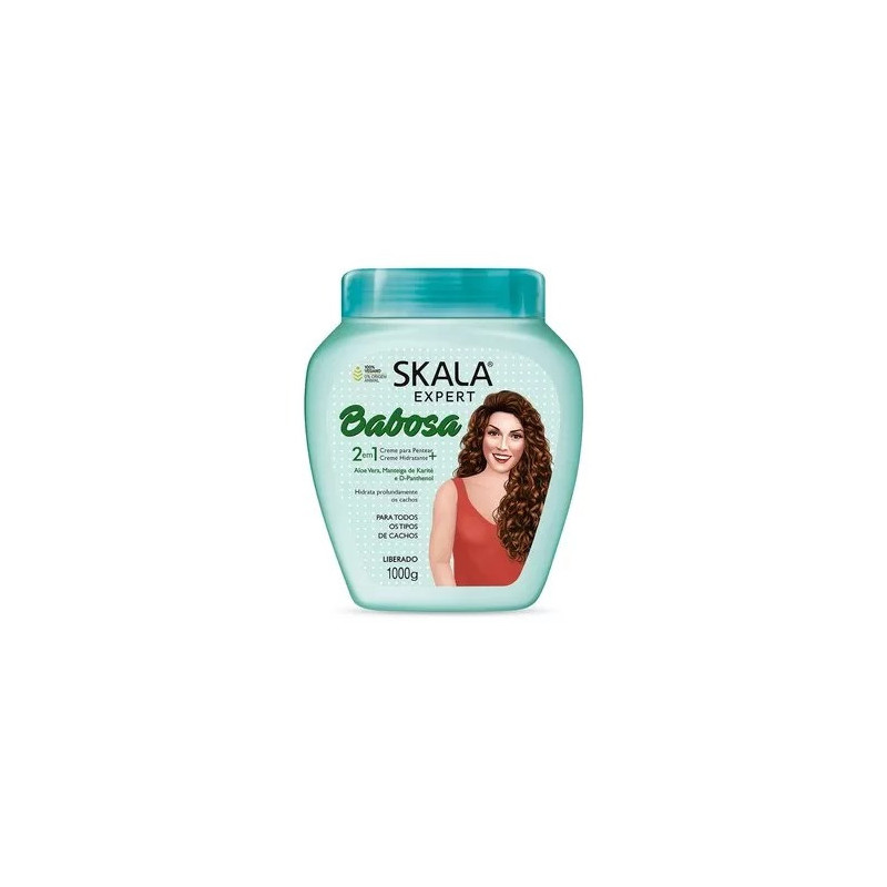 CREME DE TRATAMENTO E PENTEAR SKALA EXPERT BABOSA POTE 1000G
