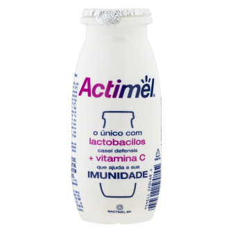 PACK LEITE FERMENTADO PARCIALMENTE DESNATADO TRADICIONAL ACTIMEL FRASCO 600G 6 UNIDADES