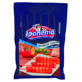 QUEIJO COALHO EM ESPETO IPANEMA 7 UNIDADES