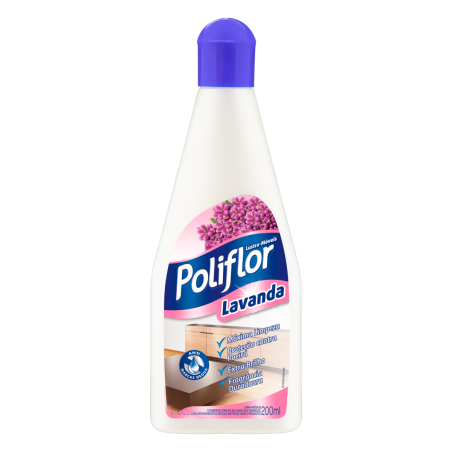 LUSTRA-MÓVEIS LAVANDA POLIFLOR SQUEEZE 200ML