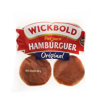 PÃO PARA HAMBÚRGUER TRADICIONAL WICKBOLD PACOTE 200G