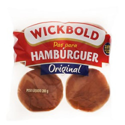 PÃO PARA HAMBÚRGUER TRADICIONAL WICKBOLD PACOTE 200G