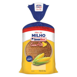 PÃO MILHO SEVEN BOYS CASA DE VÓ PACOTE 450G