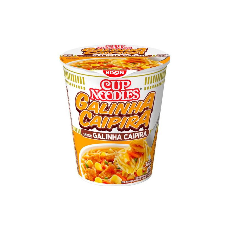 Cup Noodles Galinha Caipira 69g