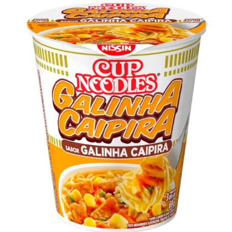 Cup Noodles Galinha Caipira 69g