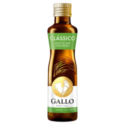 AZEITE DE OLIVA EXTRA VIRGEM CLÁSSICO PORTUGUÊS GALLO VIDRO 250ML