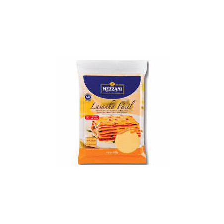MASSA PARA LASANHA MEZZANI PACOTE 500G