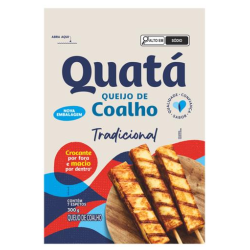 QUEIJO COALHO EM ESPETO TRADICIONAL QUATÁ 300G 7 UNIDADES