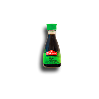 MOLHO DE SOJA LIGHT SAKURA VIDRO 150ML