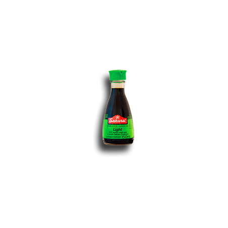 MOLHO DE SOJA LIGHT SAKURA VIDRO 150ML