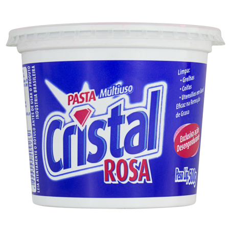 PASTA MULTIUSO ROSA CRISTAL POTE 500G
