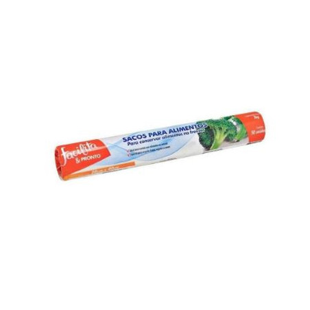 SACO P/ALIMENTOS FACILITA & PRONTO 5KG C/50UNIDADE