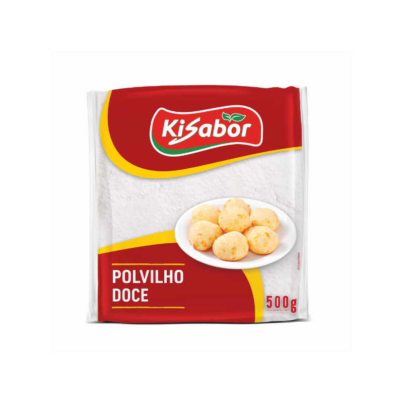 POLVILHO DOCE TIPO 1 KISABOR PACOTE 500G