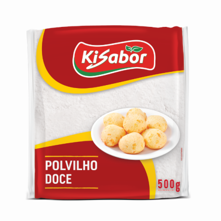 POLVILHO DOCE TIPO 1 KISABOR PACOTE 500G