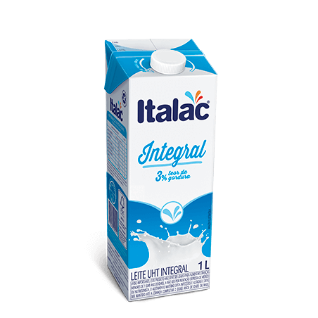 LEITE UHT INTEGRAL 1L COM TAMPA ITALAC