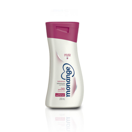 DESODORANTE CORPORAL FRUTAS VERMELHAS MONANGE HIDRATAÇÃO ESSENCIAL FRASCO 200ML