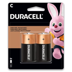 PILHA ALCALINA C MN 1400B2 DURACELL 2 UNIDADES 1,5V
