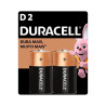 PILHA ALCALINA D MN 1300B2 DURACELL 2 UNIDADES 1,5V