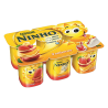 IOGURTE PARCIALMENTE DESNATADO MORANGO + SALADA DE FRUTAS + MAÇÃ E BANANA NINHO FORTI+ BANDEJA 540G 6 UNIDADES