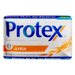 SABONETE BARRA ANTIBACTERIANO AVEIA PROTEX ENVOLTÓRIO 85G